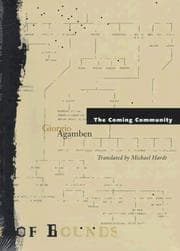 Tapa de The coming community