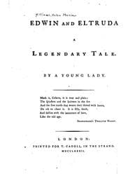 Tapa de Edwin and Eltruda: A Legendary Tale