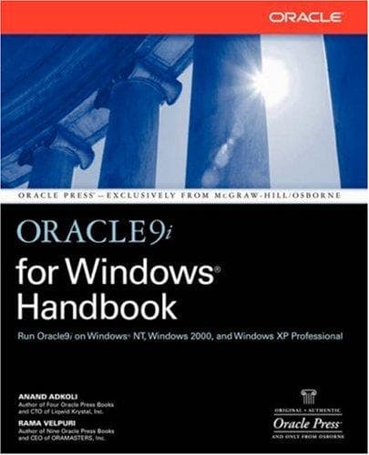Tapa de Oracle9i for Windows handbook