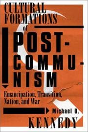 Tapa de Cultural Formations of Postcommunism
