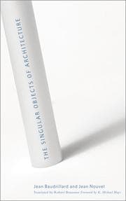 Tapa de The singular objects of architecture