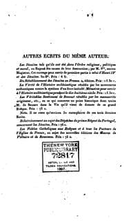Tapa de Henri IV et les Jésuites on a joint a cet ecrit une dissertation sur la Foi qui est due au ..