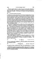 Tapa de The Invariant Theory of the Inversion Group: Geometry Upon a Quadric Surface