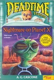 Tapa de Nightmare on Planet X (Deadtime Stories , No 11)