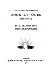 Tapa de Book of odes (Shi-King)