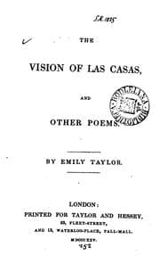 Tapa de The vision of Las Casas, and other poems