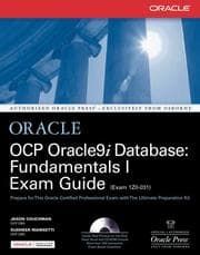 Tapa de OCP Oracle9i database