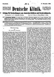 Tapa de Deutsche Klinik