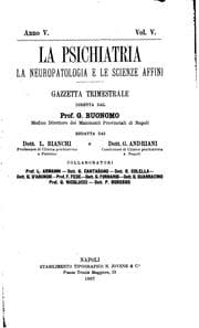 Tapa de Psichiatria: gazzetta trimestrale