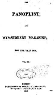 Tapa de The Panoplist, and Missionary Magazine