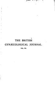 Tapa de The British Gynaecological Journal