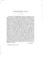 Tapa de Lithological Studies: A Description and Classification of the Rocks of the ...