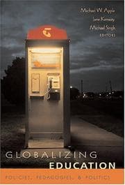 Tapa de Globalizing Education