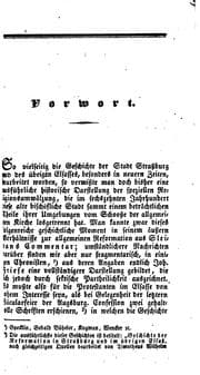 Tapa de Blicke in die Geschichte der Reformation in Strassburg: Aus dem Katholiken besonder ubgedruckt
