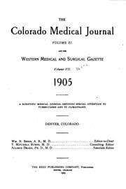 Tapa de The Colorado Medical Journal