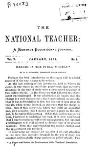 Tapa de The National Teacher: A Monthly Educational Journal