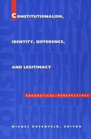 Tapa de Constitutionalism, identity, difference, and legitimacy