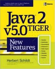 Tapa de Java 2, v5.0 (Tiger)