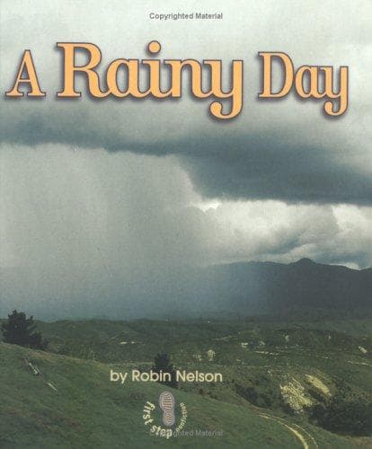 Tapa de A Rainy Day (First Step Nonfiction)