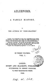Tapa de Ailieford, by the author of 'John Drayton'