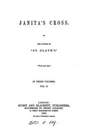 Tapa de Janita's cross, by the author of 'St. Olave's'