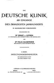 Tapa de Deutsche Klinik: Am Eingange des zwangzigsten Jahrhunderts