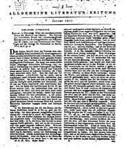 Tapa de Allgemeine Literatur-zeitung