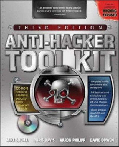 Tapa de Anti-Hacker Tool Kit, Third Edition