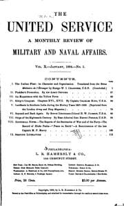 Tapa de The United Service
