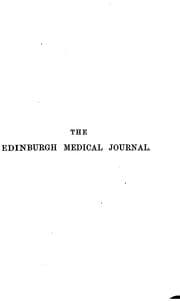 Tapa de Edinburgh Medical Journal