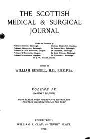 Tapa de The Scottish Medical and Surgical Journal