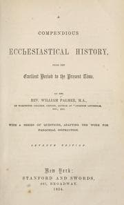 Tapa de A compendious ecclesiastical history