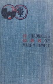 Tapa de Chronicles of Martin Hewitt