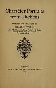 Tapa de Character Portraits from Dickens