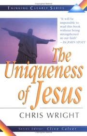 Tapa de Uniqueness of Jesus (Thinking Clearly Series) (Thinking Clearly)