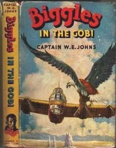 Tapa de Biggles in the Gobi