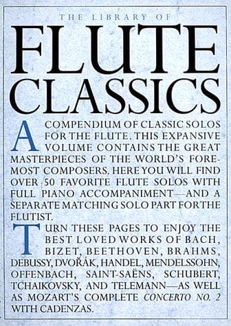 Tapa de Library Of Flute Classics