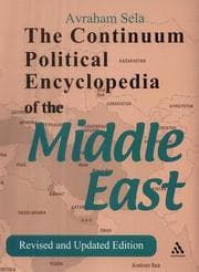 Tapa de The Continuum Political Encyclopedia of the Middle East