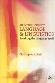 Tapa de An Introduction to Language And Linguistics