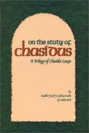 Tapa de On the study of Chasidus
