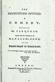 Tapa de The recruiting officer