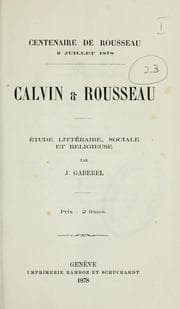 Tapa de Calvin & Rousseau