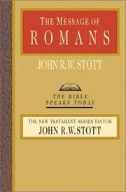 Tapa de The Message of Romans