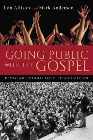 Tapa de Going public with the Gospel