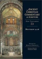 Tapa de Matthew 14-28 (Ancient Christian Commentary on Scripture)