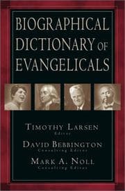 Tapa de Biographical dictionary of evangelicals