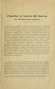 Tapa de L'expédition du capitaine Otto Sverdrup dans l'archipel polaire américain