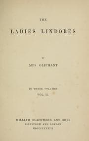 Tapa de The ladies Lindores
