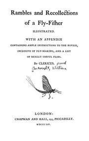 Tapa de Rambles and recollections of a fly-fisher