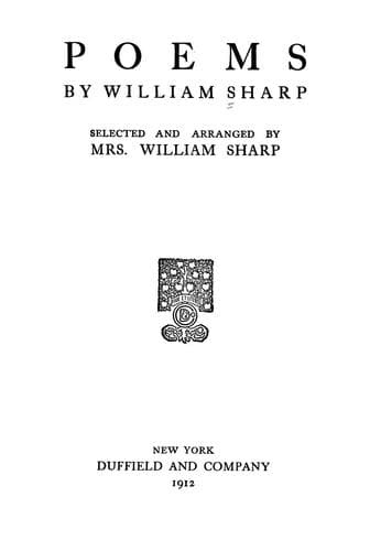 Tapa de Poems